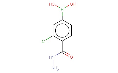 3-CHLORO-4-(HYDRAZINOCARBONYL)BENZENEBORONIC ACID
